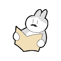 Book Reading Sticker