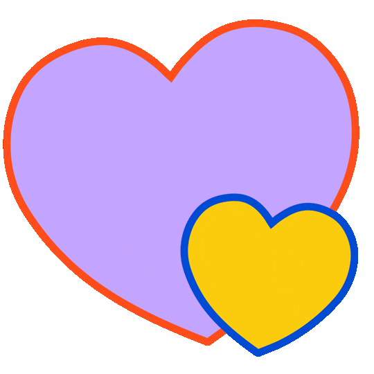 Heart Love Sticker by Chinae Alexander