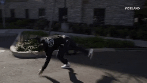Happy Cartwheel GIF by KING OF THE ROAD