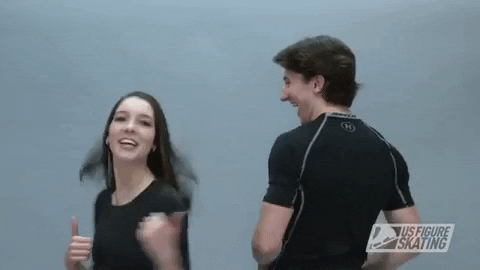 excited team usa GIF by U.S. Figure Skating