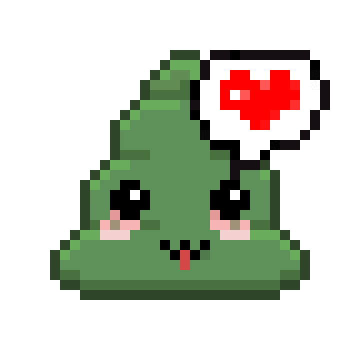 Art Shitting Sticker by Poopies.io