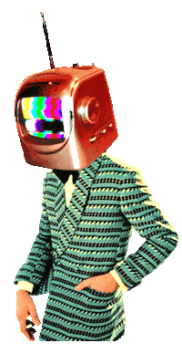 Sad Glitch Sticker by Bubble Punk