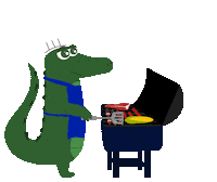 Food Flipping Sticker by University of Florida