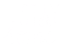 Corona Stay Home Sticker by Daniela Nachtigall