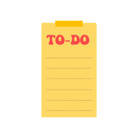 To-Do List Sticker