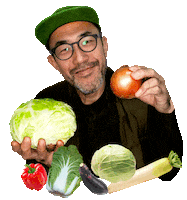Cook Vegetables Sticker by sugarbitz and friends