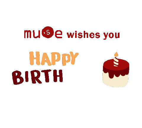 Happybirthdayfrommuse Sticker by MusePL