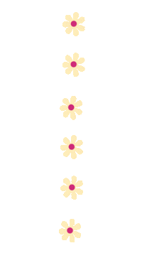 Flowers Line Sticker