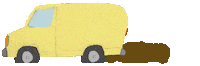 Van Struggle Sticker by leeamerica