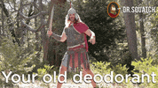 Sword Gladiator GIF by DrSquatchSoapCo