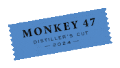 Monkey 47 Raffle Sticker by Monkey 47 Schwarzwald Gin