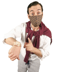 What Time Sticker by MUYLOCO