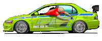 Racing Race Sticker by kneapolitan