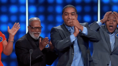 abcnetwork giphygifmaker what celebrity family feud kyle massey GIF