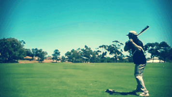 home run baseball GIF by LASER STRAP  ℗ ™