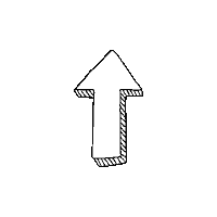 Arrow Swipe Up Sticker by tonies®