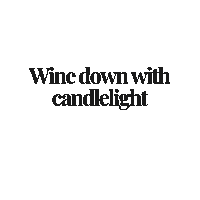 cuveecandles wine candles cuveecandles winedown Sticker