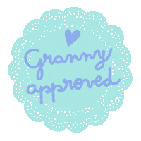 Old Lady Love Sticker