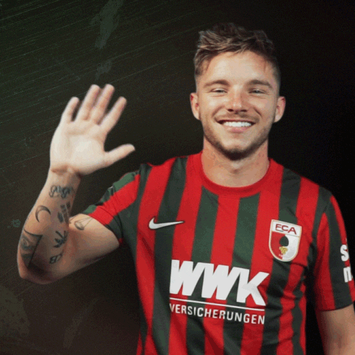 Bundesliga Hallo GIF by FC Augsburg 1907