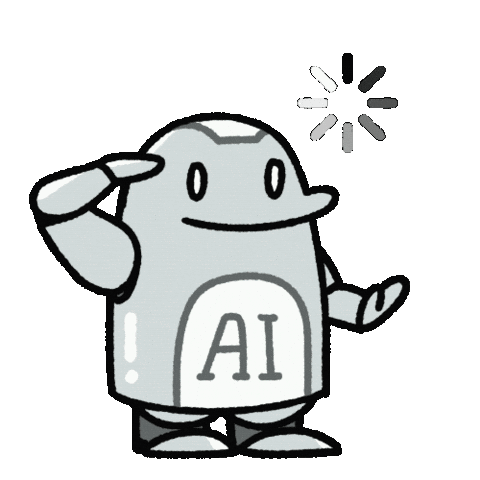 Robot Ai Sticker
