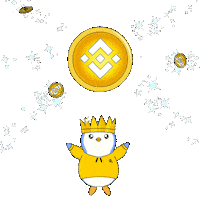 Crypto Pray Sticker by Pudgy Penguins