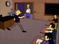 Moe Dancing GIF by The Simpsons