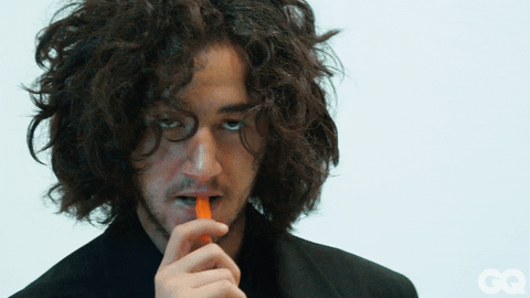 GQME giphyupload comedy carrot gq GIF
