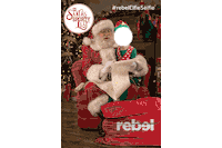 rebelsport rebel rebel sport rebelsport rebel christmas Sticker