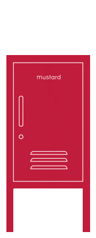 Locker Shorty Sticker by mustard made
