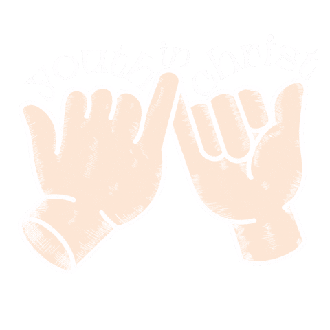 Friends Jesus Sticker