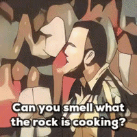 Can you smell what the rock is cooking?
