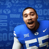 College Football Go Cougs GIF by BYU Cougars