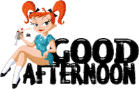 good afternoon STICKER