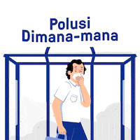 Polusi Sticker by Bearbrand