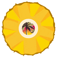 Summer Fruit Sticker by Malibu Rum