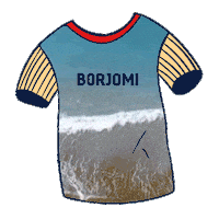 t-shirt water Sticker by Borjomi
