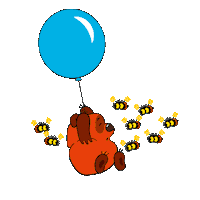 Cartoon Balloon Sticker by Soyuzmultfilm