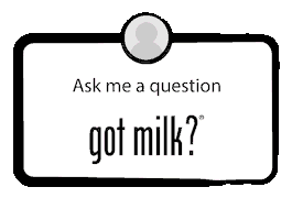 Question Cow Sticker by Got Milk