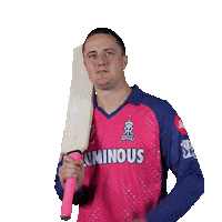 Halla Bol Pink Sticker by Rajasthan Royals