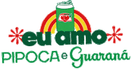 _guaranaantarctica popcorn soda manu pipoca Sticker
