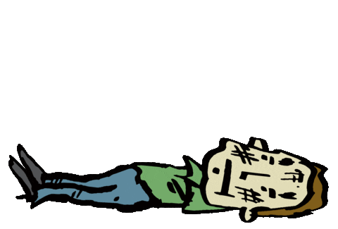 Get Up Smile Sticker