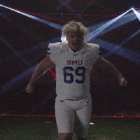 College Football Celebration GIF by SMU Football