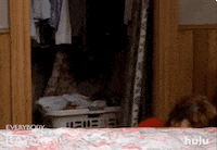 peeking out cbs GIF by HULU