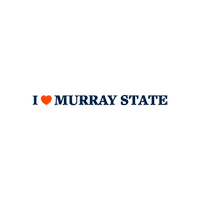 Blue And Gold Msu Sticker by Murray State University
