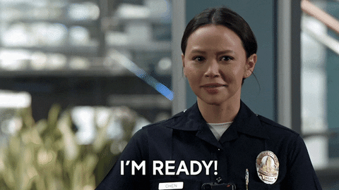 Im Ready The Rookie GIF by ABC Network