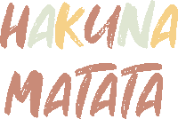 Hakuna Matata Sticker