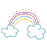 Rainbow Pastel Sticker
