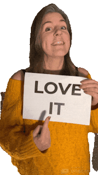 Love It Sticker by Yellow Tuxedo