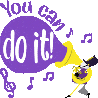 Cheering Inspiring Sticker by The Purple Parade