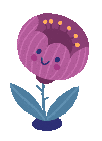 Flower Fleur Sticker by Marie Boiseau